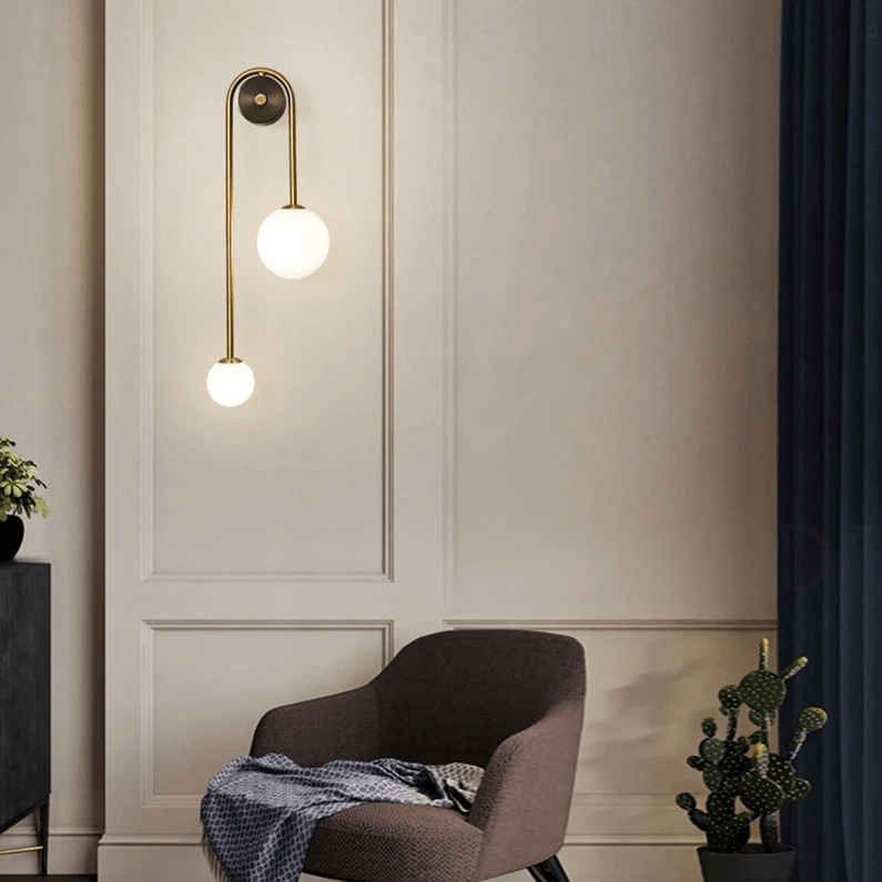 Dual-Globe LED Wall Sconce