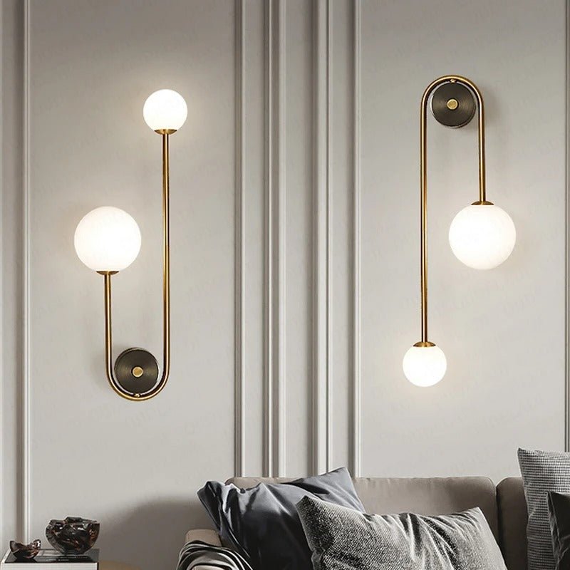 Dual-Globe LED Wall Sconce