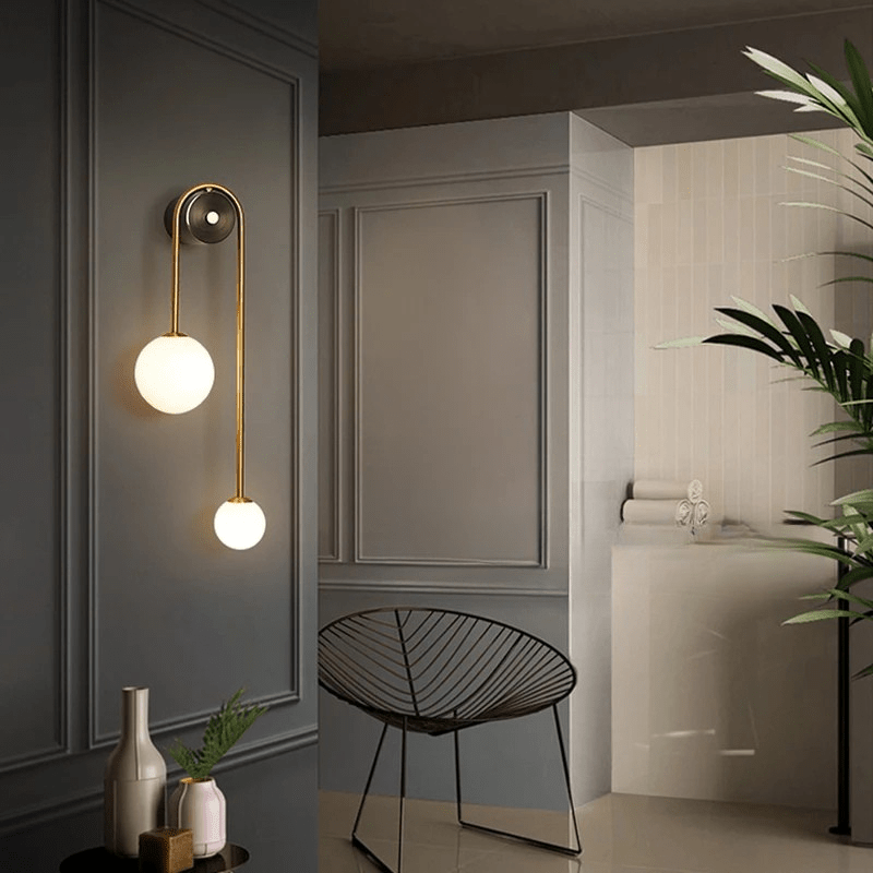 Dual-Globe LED Wall Sconce