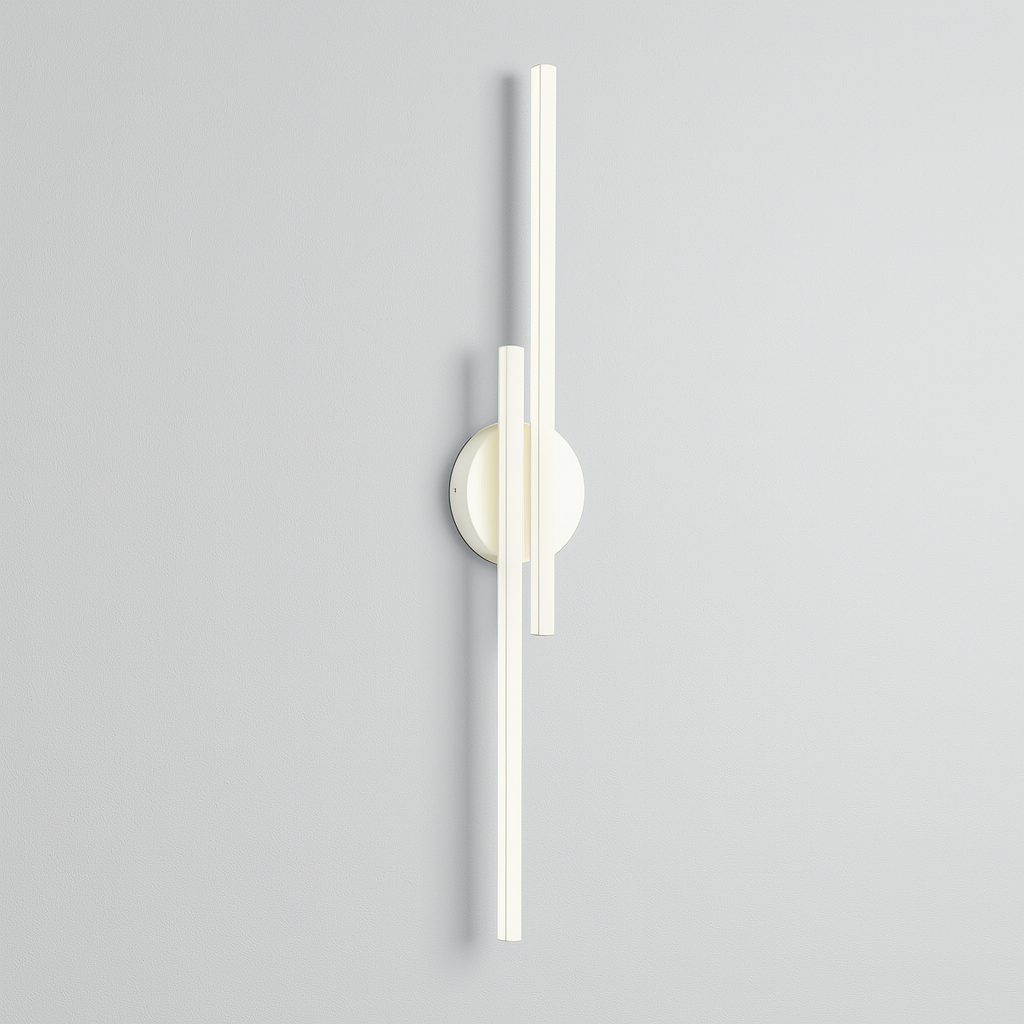 Dual Light Wall Sconce for Interior Spaces