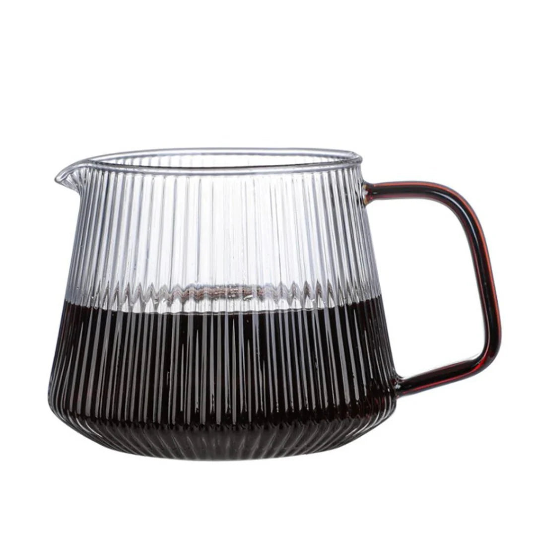 Elegant Borosilicate Glass Beverage Server