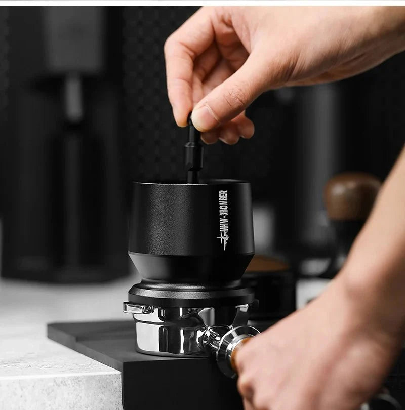 Espresso Dosing Funnel with Stirrer