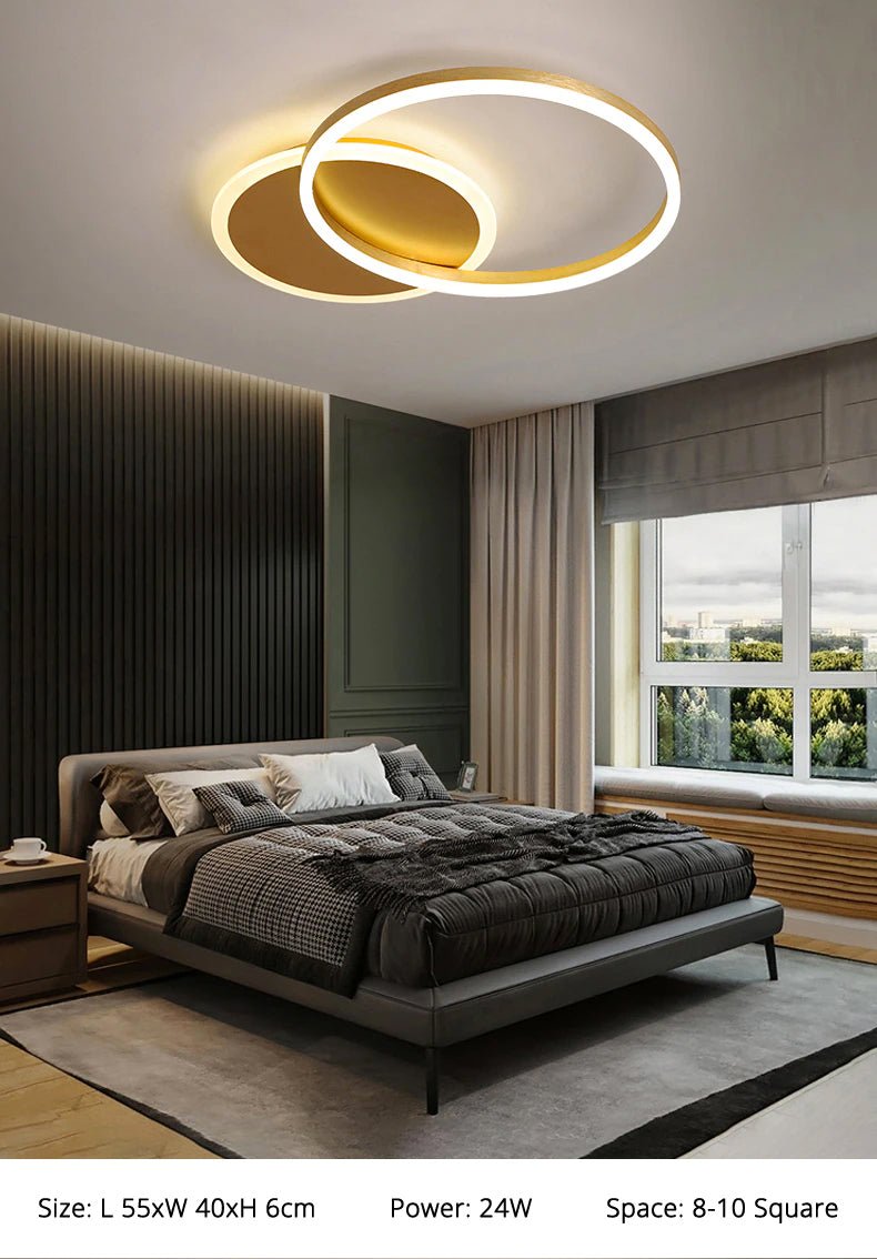 Floating Ring LED Ceiling Lamp