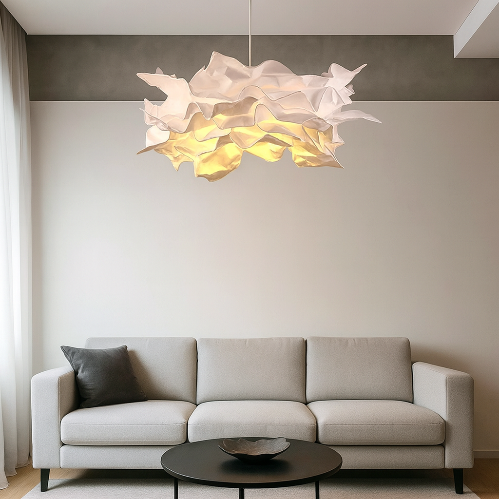 Flower Light  - DIY Origami LED Pendant Lighting