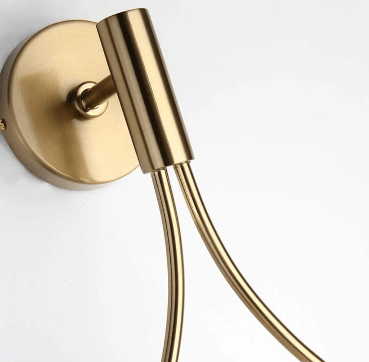 Glass Orb LED Wall Sconce