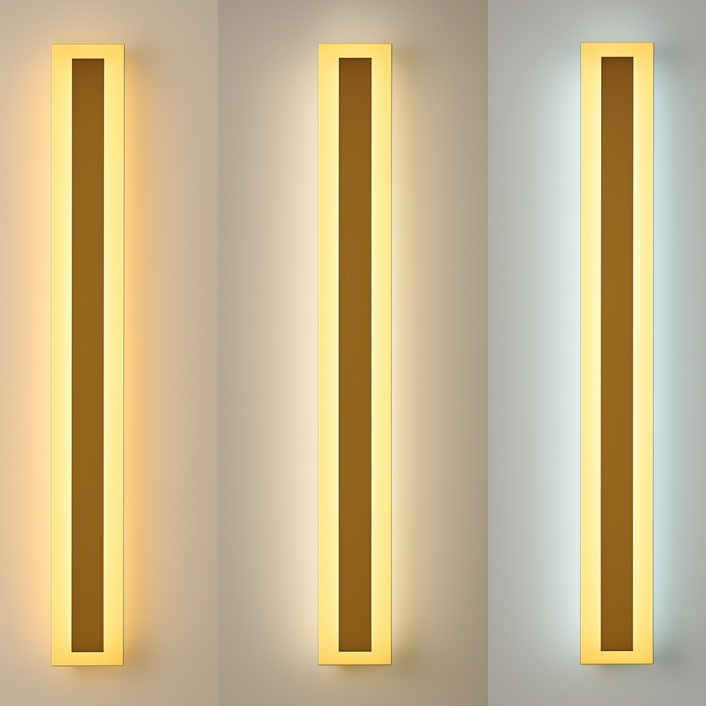Golden Waterproof LED External Wall Lights