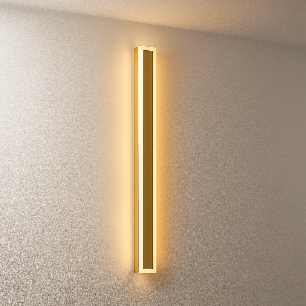 Golden Waterproof LED External Wall Lights