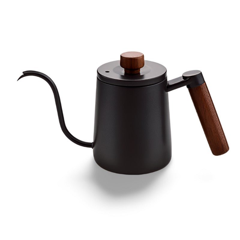 Gooseneck Kettle with Wooden Handle