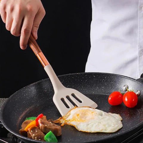 Heat-Resistant BPA Free Silicone Kitchen Utensil by Lattea