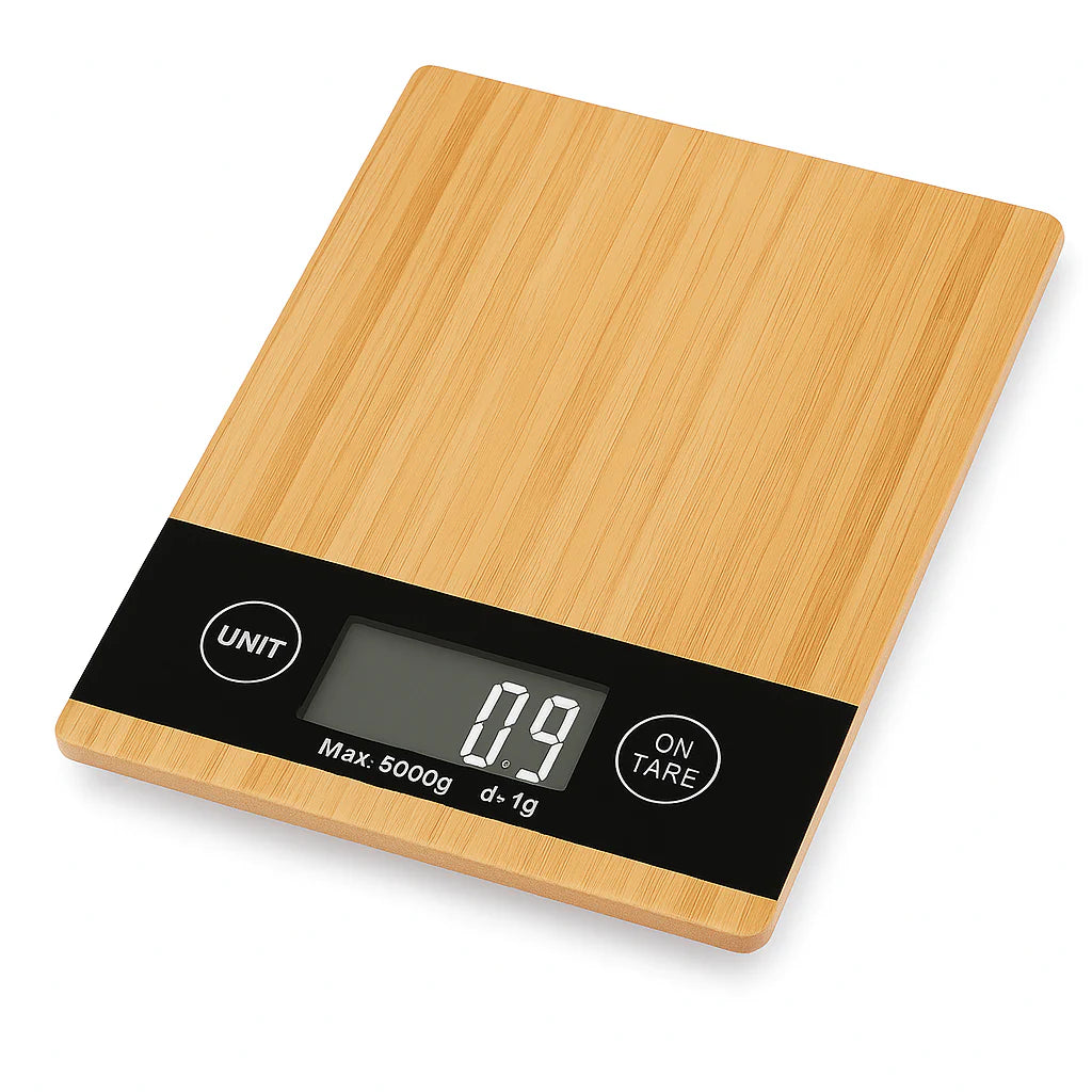 Precision Bamboo Kitchen Scale