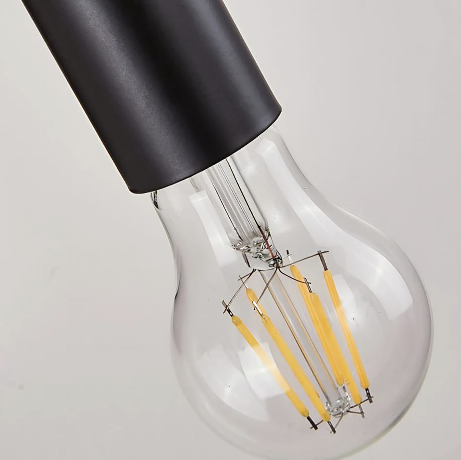 Industrial Wall Sconce with Wood and Iron Design