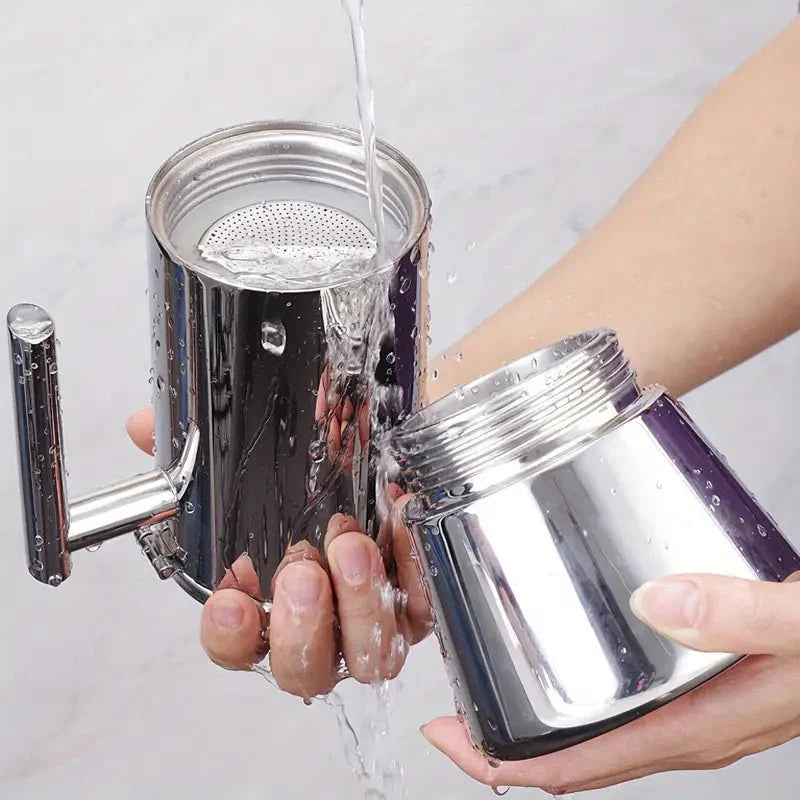 Italian Moka Pot - Stainless Steel Design