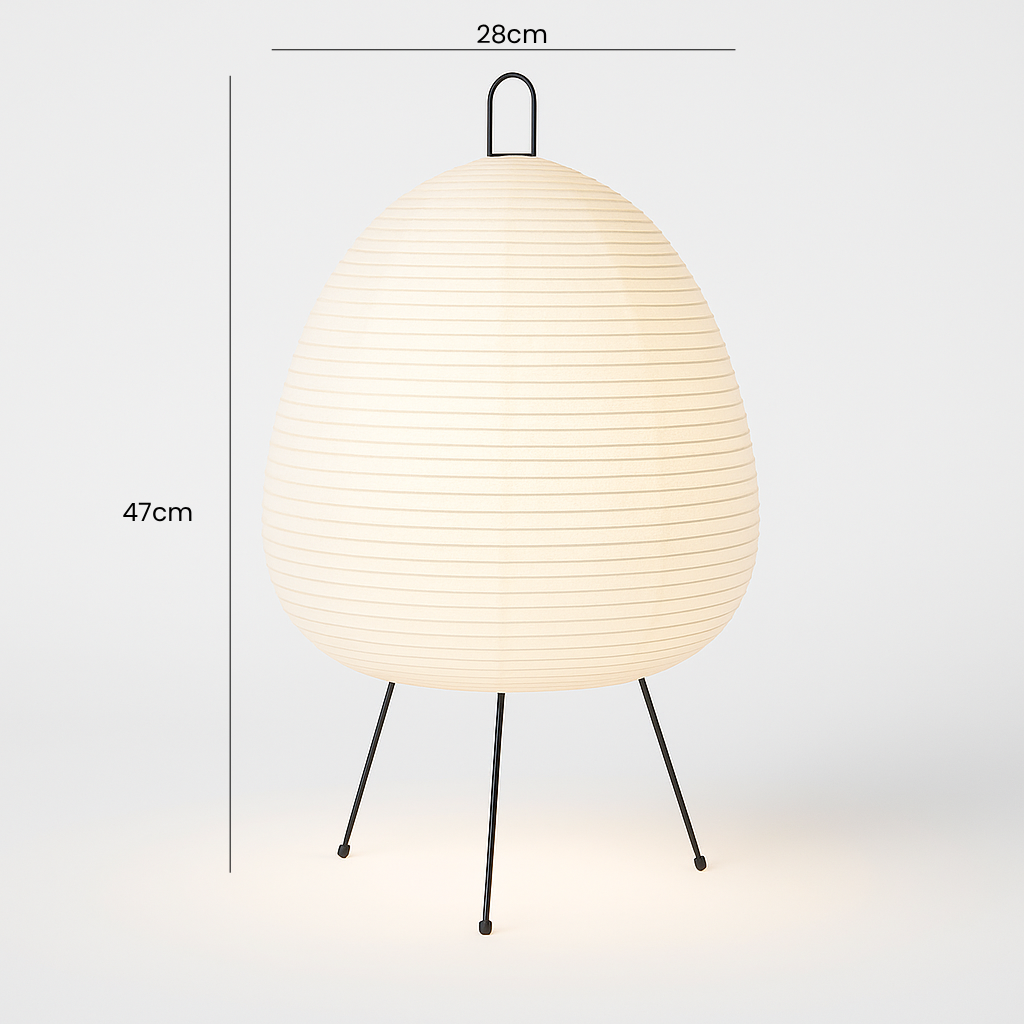 Japanese Paper Lantern Floor Lamp | Stand Light for Home