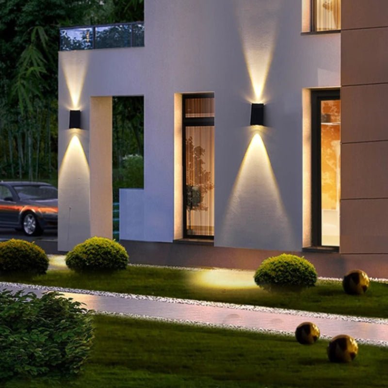 Luciena Outdoor Solar Wall Light Up and Down
