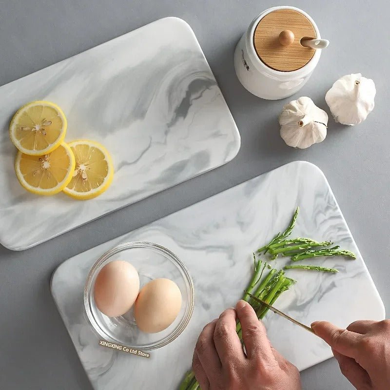 Marble Cutting Board – Elegant Surface for Gourmet Cooking