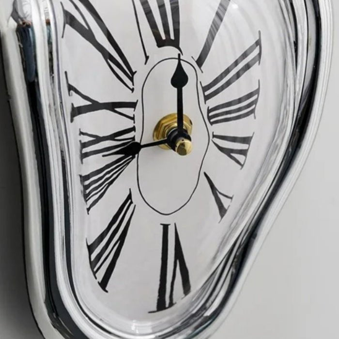 Melting Clock Surrealism Style Decor