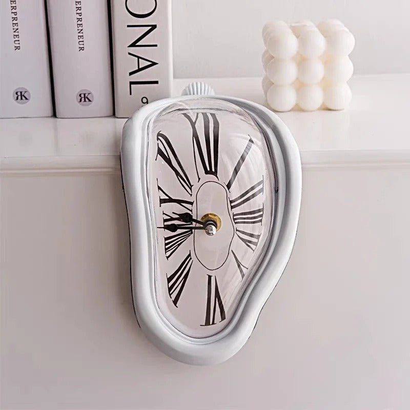 Melting Clock Surrealism Style Decor