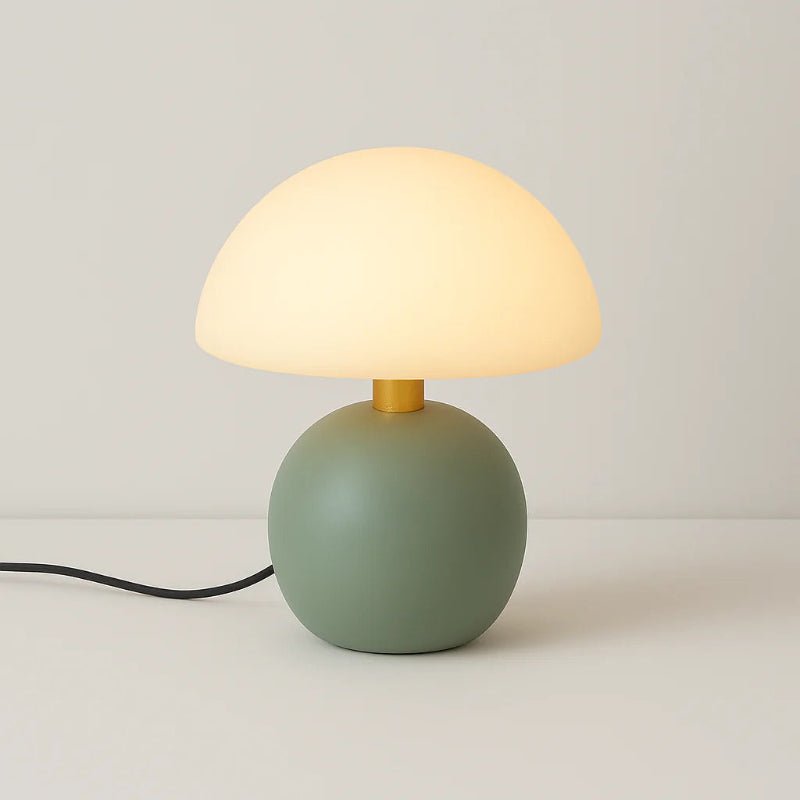 Metallic Mushroom LED Table Lamp