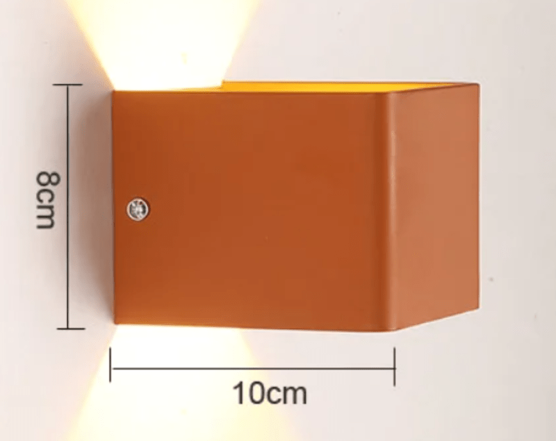 Mini Square Up Down LED Wall Sconce