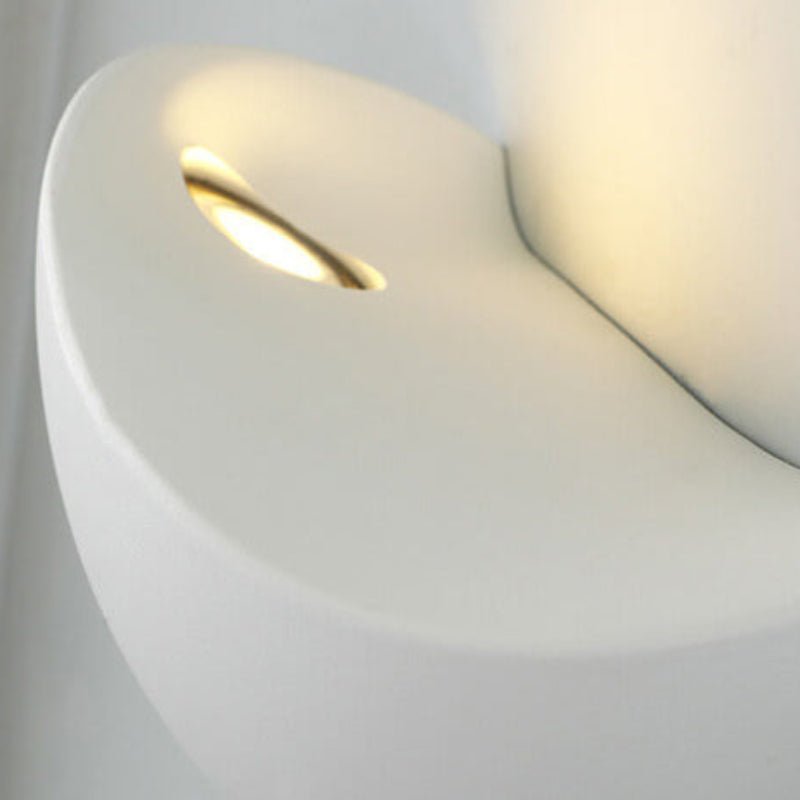 Minimalist Half-Round LED Wall Light