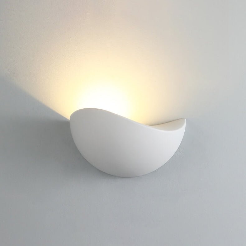 Minimalist Half-Round LED Wall Light