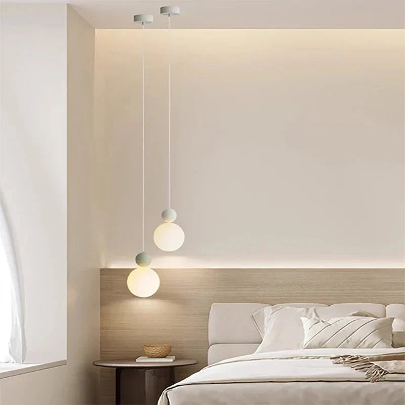 Minimalist Nordic Globe Pendant Light