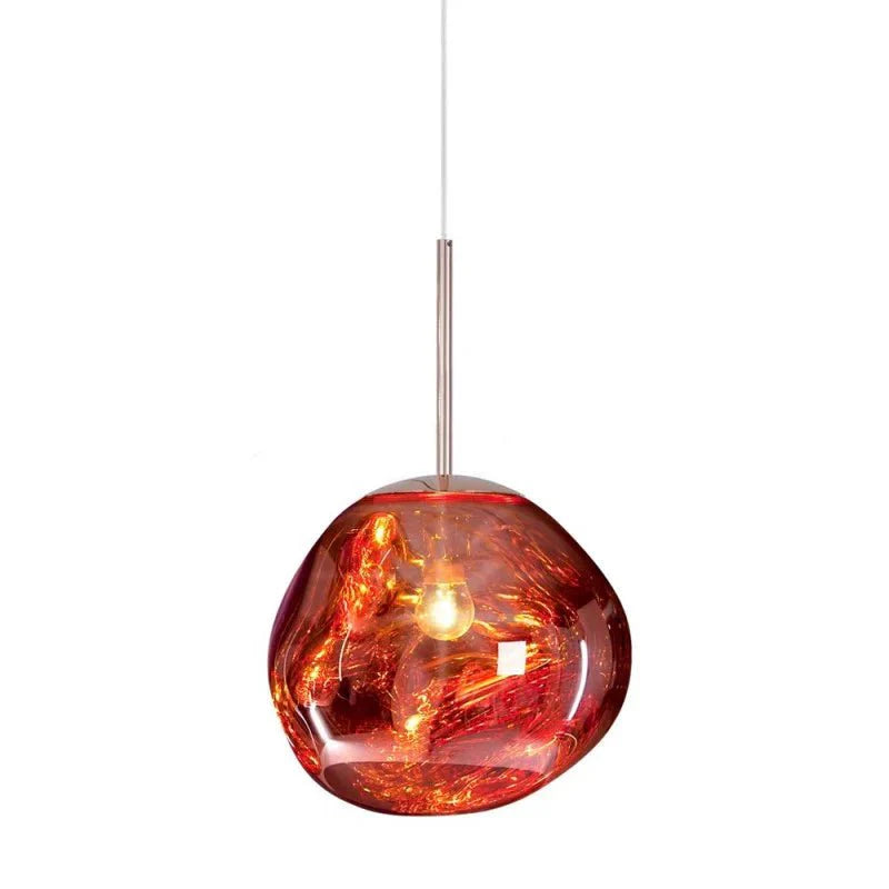 Modern Lava-Textured Pendant Light