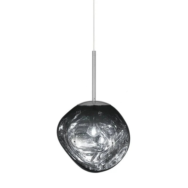 Modern Lava-Textured Pendant Light