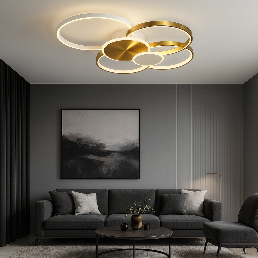 Modern LED Ring Ceiling Light