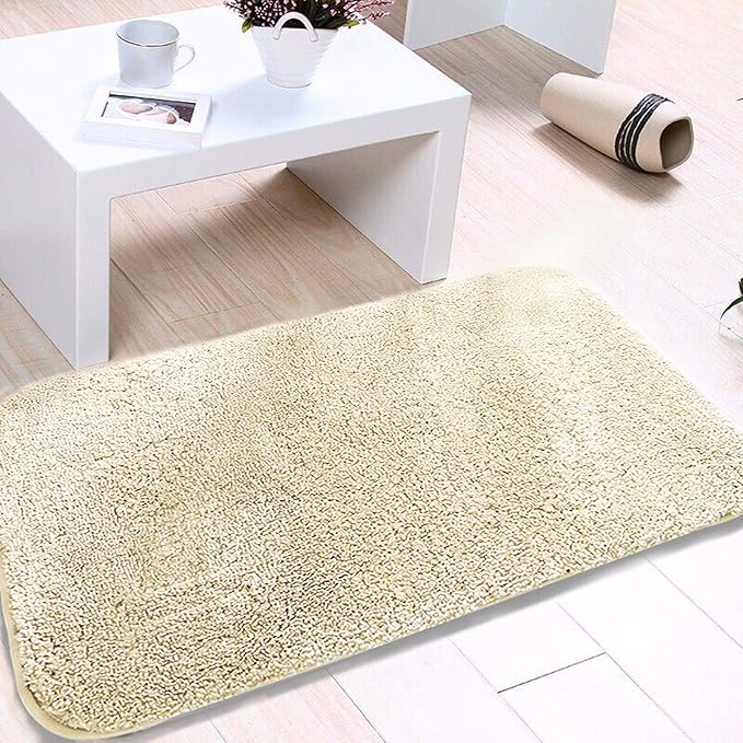 Non-Slip Absorbent Bathroom Mat - Plush and Soft