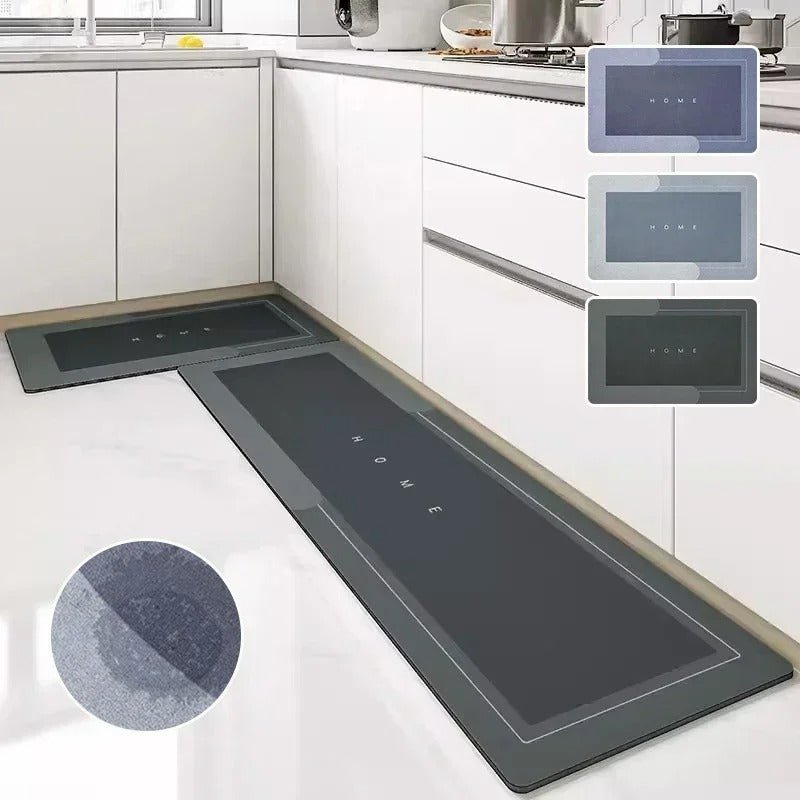 Non-Slip Kitchen Floor Mat – Super Absorbent and Quick-Dry