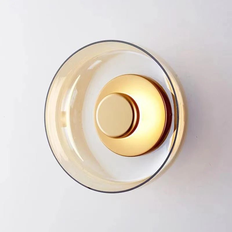 Nordic Glass Bowl Wall Lamp