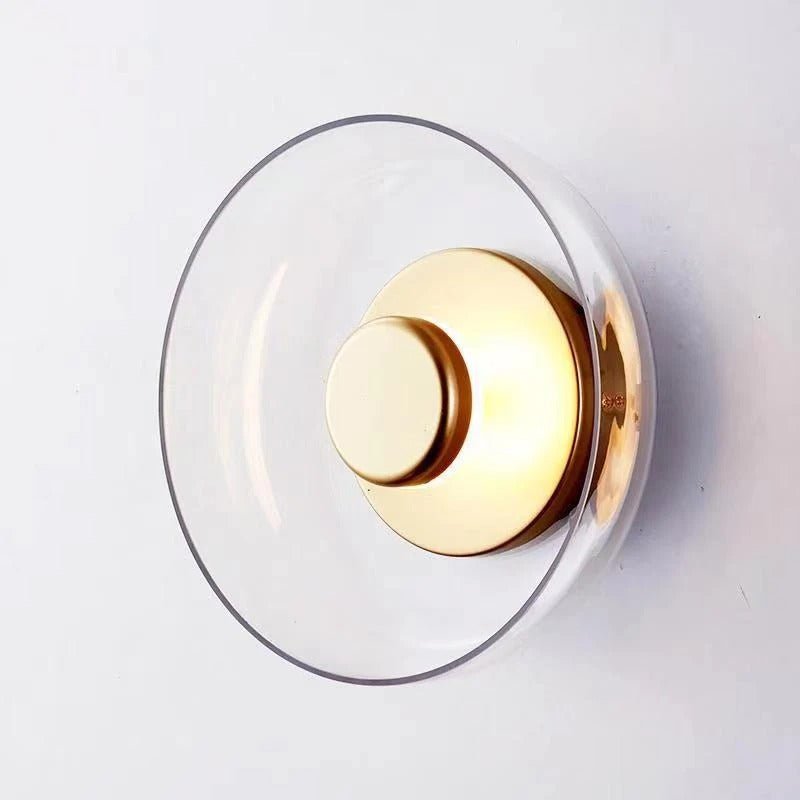 Nordic Glass Bowl Wall Lamp