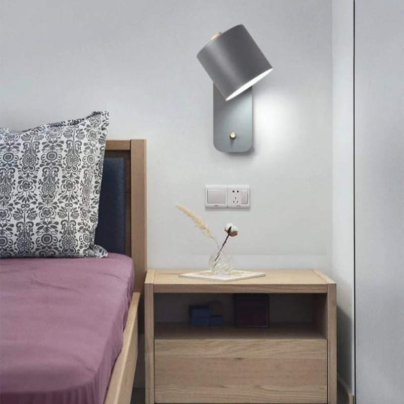 Nordic LED Wall Sconce with Switch