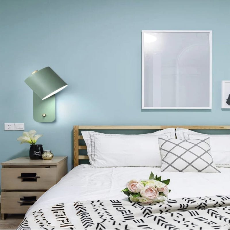Nordic LED Wall Sconce with Switch
