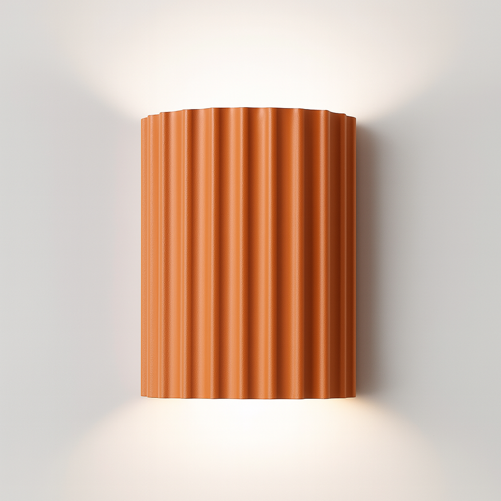 Nordic Minimalist LED Wall Lamp - Macaron Resin