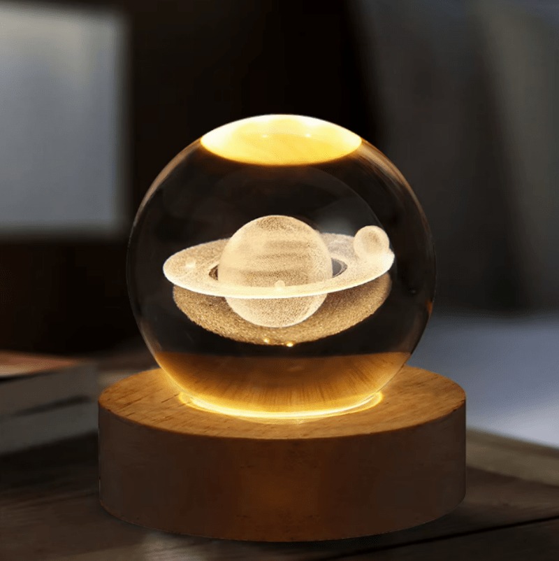 Planetary Lamp – Solar System Table Lamp with Soft Glow