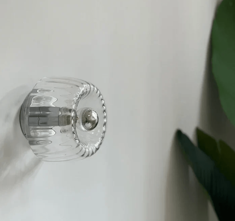 Radiant Bauhaus Glass Wall Lamp