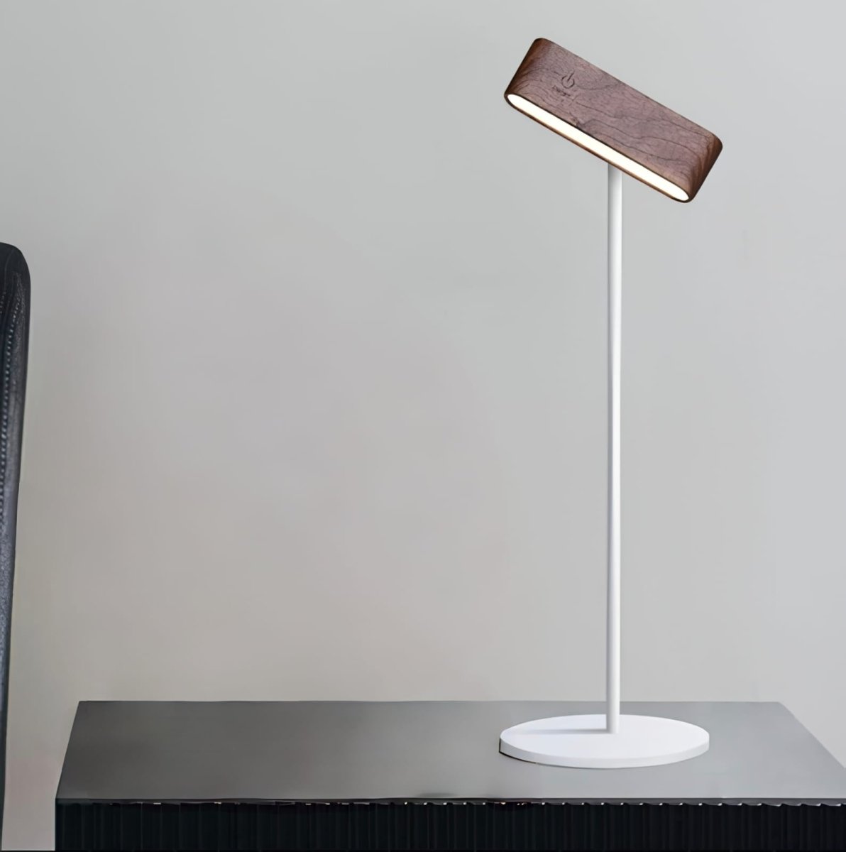 Rechargeable 360° Rotatable Wooden LED Wall Light