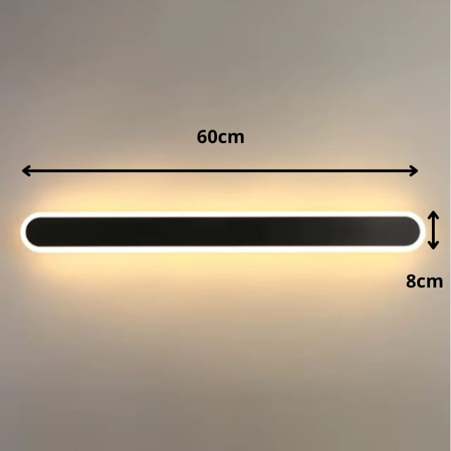 Rounded Edge Aluminium Outdoor Wall Light