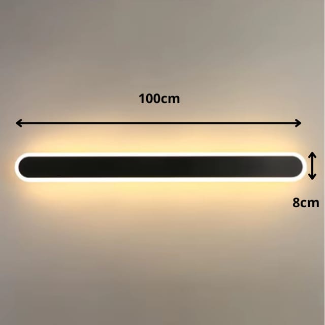 Rounded Edge Aluminium Outdoor Wall Light