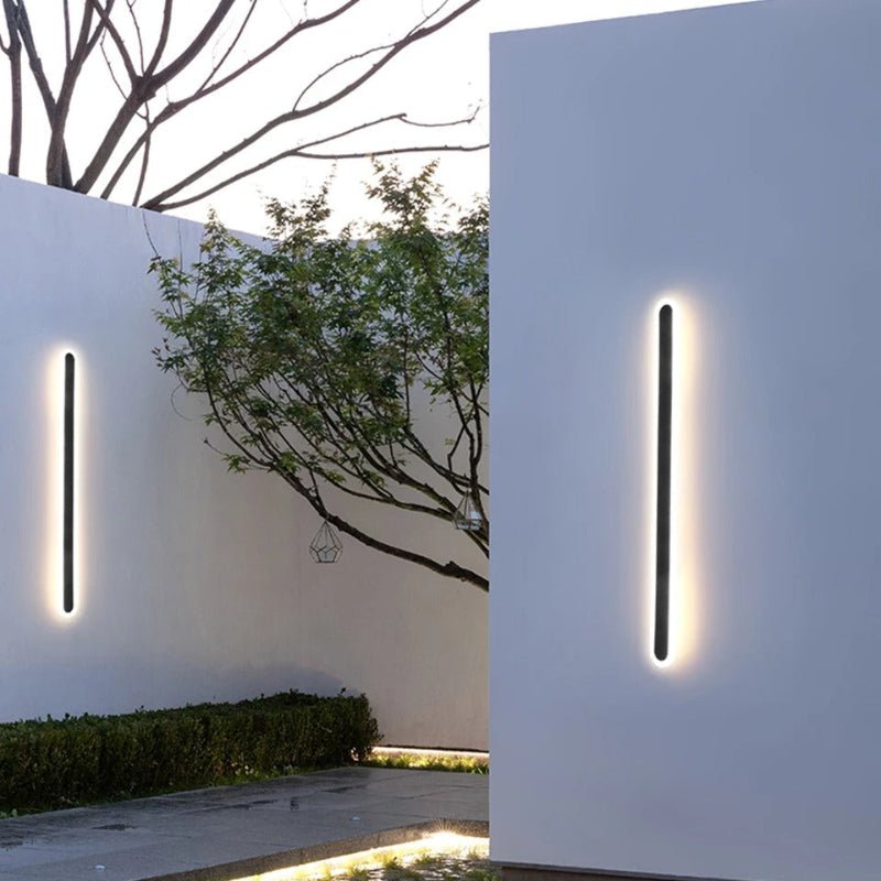 Rounded Edge Aluminium Outdoor Wall Light