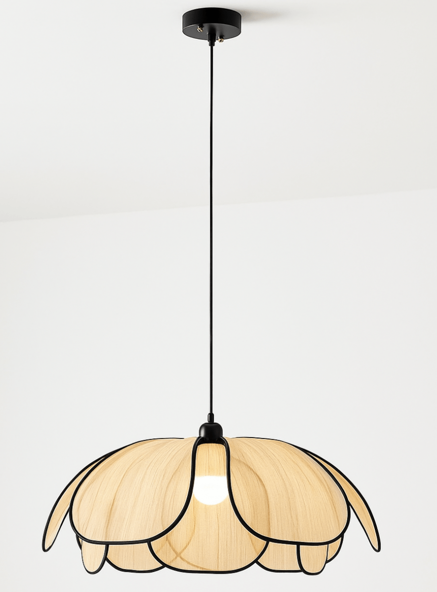 Scandinavian Artisanship Lotus Pendant Light