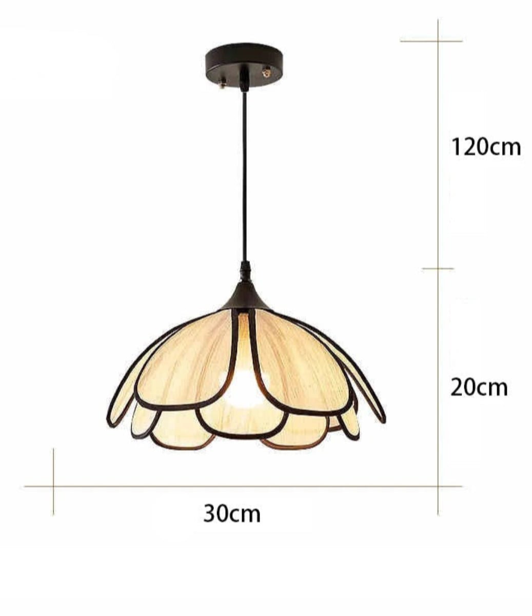 Scandinavian Artisanship Lotus Pendant Light