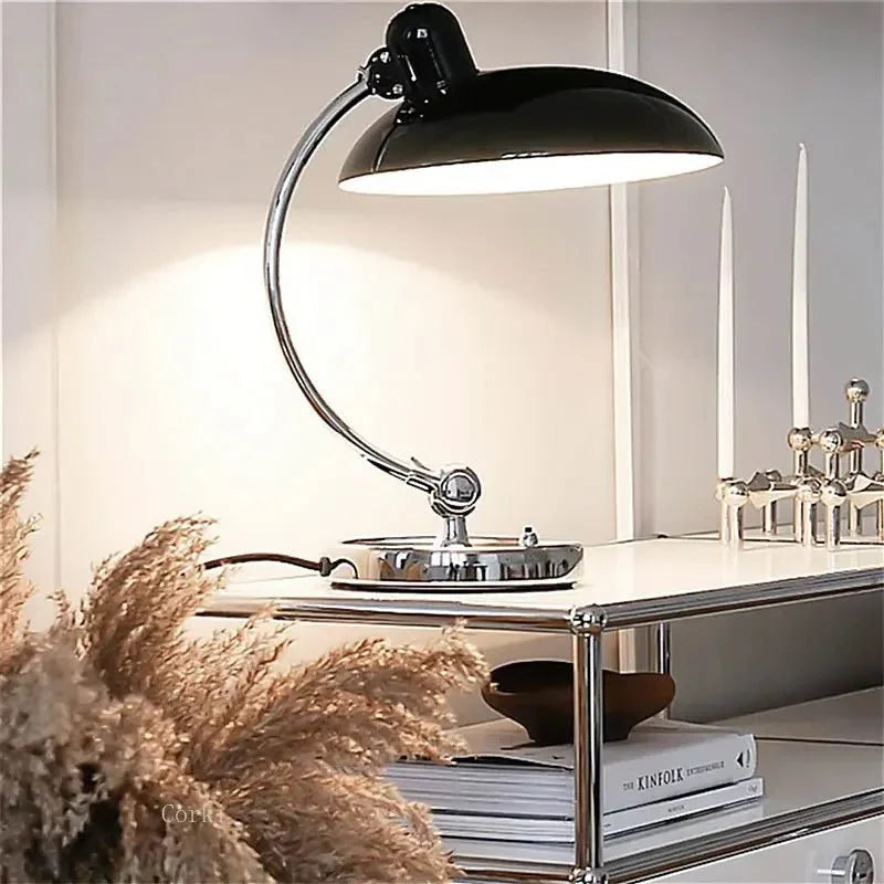 Scandinavian Metal Desk Lamp for Workspace