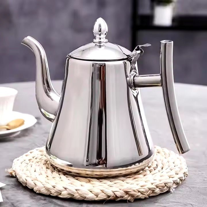 Stainless Steel Kettle with Built-in Filter