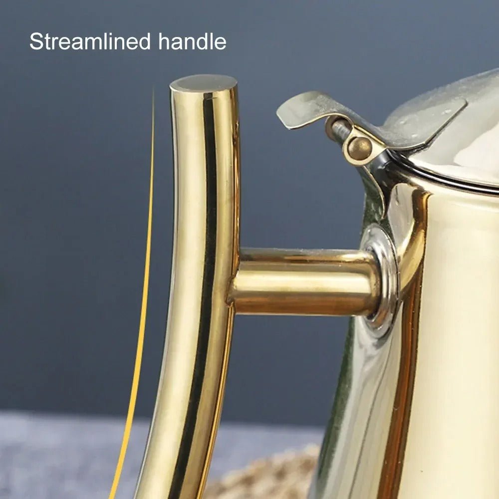 Stainless Steel Kettle with Built-in Filter