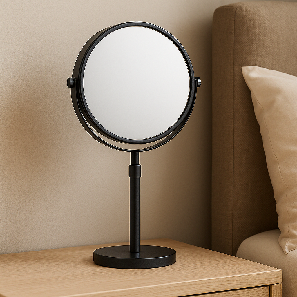 Standing LED Makeup Mirror for Bathroom