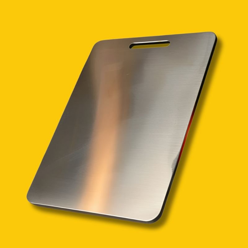 Steel Chopping Board - The Safest Non-Toxic Cutting Board