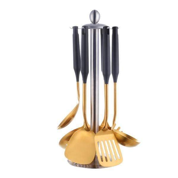 Stockholm  7-Piece Stainless Steel Cooking Utensils Set